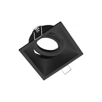 GTV SALTO vestavné stropní svítidlo, IP20, hranaté, černé