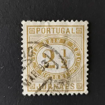 Sběratelství Známka Portugalsko, 2 1/2 R, Mi.65yB#