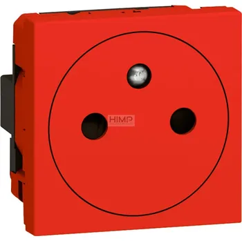 Elektrická zásuvka Elektrická Zásuvka podlahová krabice Legrand červená