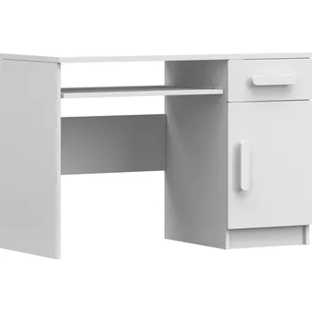 Psací stůl Psací stůl SMYK I - 08, Bílá Mat/Bílá