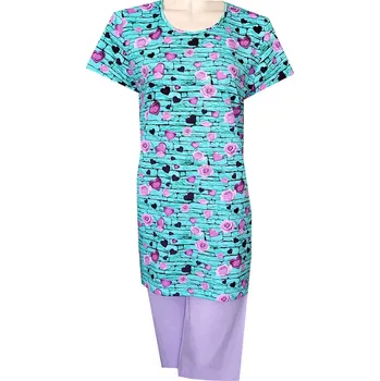 Dámské pyžamo FOLTÝN Dámské Pyžamo Krátké DPK76 Velikost: 5XL