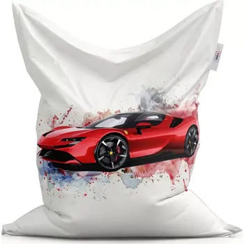 Sedací pytel Sablio Sedací vak Classic Ferrari Paint - 150x100 cm