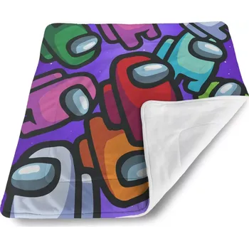 deka Sablio Dětská deka pro miminko AMONG US Levitující - 80x100 cm