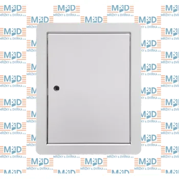 Revizní dvířka Revizní dvířka 150x300 mm bílá čtyřhran (150*300 mm revizní dvířka bílá - čtyřhran)
