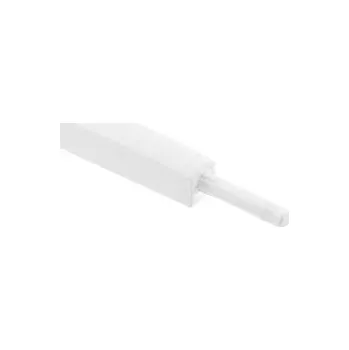 Nábytkové kování GTV Nárazník , překrytý, dlouhý, s adaptérem, gumou, bílá