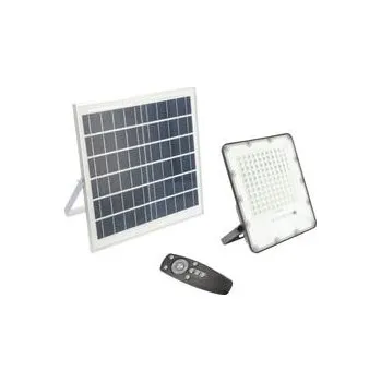 GTV Solární LED reflektor BRAVOS, 150W, 1500lm, 6400K, IP65, 120°, solární