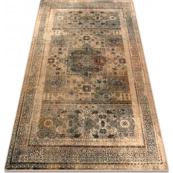Koberec Kusový koberec vlněný Dywilan Omega Mamluk Klasický krémový béžový Rozměr: 100x150 cm