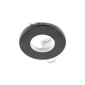 Svítidlo GTV MAREA zapuštěné stropní bodové svítidlo, IP54/IP20 kulaté, černé