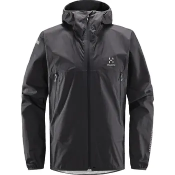 Pánská softshellová bunda Haglöfs L.I.M Proof Barva: Tmavě šedá, Velikost: S