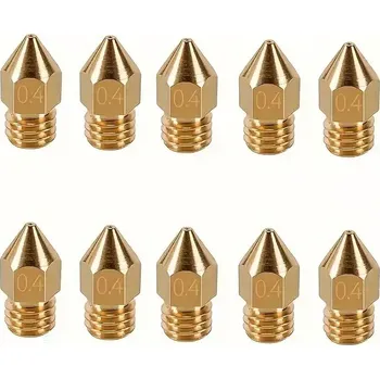 Příslušenství k 3D tiskárně Tryska MK8 mosaz 0,4 mm