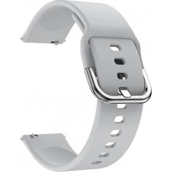 Řemínek na hodinky BSTRAP | BStrap Silicone V2 reminek na Huawei Watch GT2 42mm, gray (SSG002C0307)