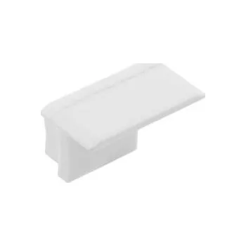 LED lišta GTV GlaX Mini LED profilová krytka s přírubou vysoce bílá (10 ks v blistru