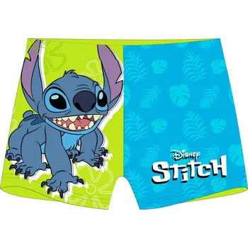 Chlapecké plavky Eplusm Chlapecké plavky LILO&STITCH boxerky neonové zelené Barva: Zelená, Velikost: 98/104