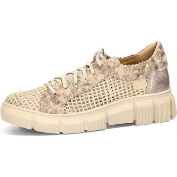 Dámské tenisky Maciejka dámské textilní tenisky - béžovo zlaté