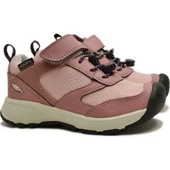Chlapecké polobotky Dětské boty KEEN Skua WP - zephyr/plum perfect velikost nohy 32/33