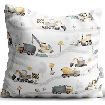 Polštář POVLEČENÍ NA POLŠTÁŘEK JASIEK 40x40 cm DEKORAČNÍ PREMIUM BABYMAM