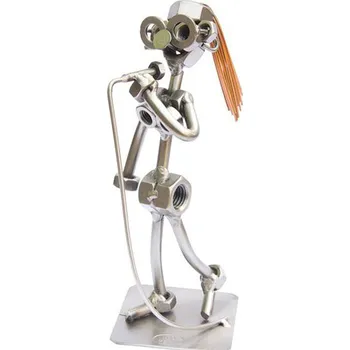 Kovová figurka - Rocková Zpěvačka 16 cm
