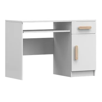 Dětský stůl Nábytek PEGAS s.r.o. Psací stůl SMYK I - 08, Bílá Mat/Sonoma