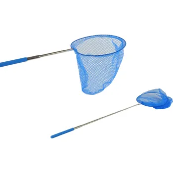 Hračka na písek Mamido Skládací síťka na motýly a hmyz 85 cm modrá