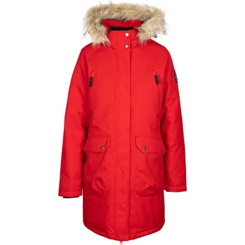 TRESPASS Dámská péřová bunda XS ČERVENÁ