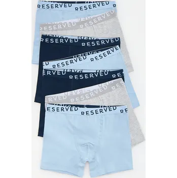 Reserved - Bavlněné boxerky 7‑pack - světle modrá - 948DY-50X - 948DY-50X-U12