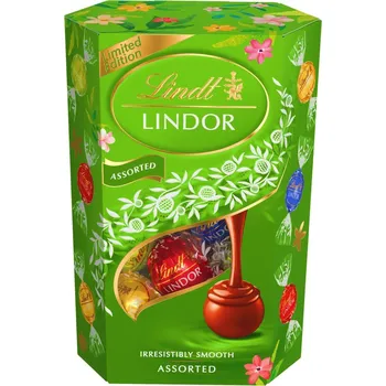 Čokoláda Lindt LINDOR Bonboniéra limitovaná edice pralinek zelený mix