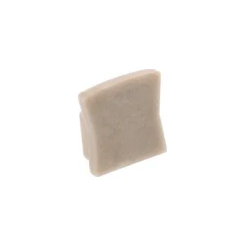 LED lišta GTV Víčko pro LED profil GLAX Mini aplikované vysoké šampaňské (10 ks. v b