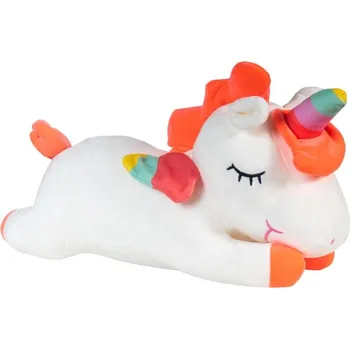 Dekorativní polštářek Aga4Kids Jednorožec 50 cm bílý