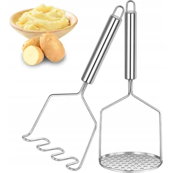 Mačkadlo na brambory Šťouchadlo na brambory, lis pyré z nerezové oceli