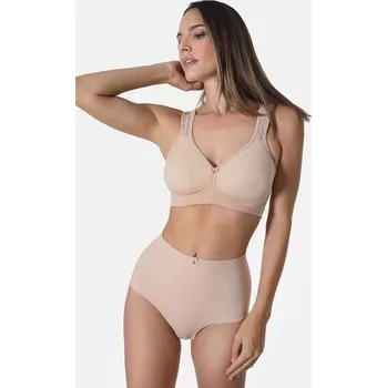 Dámské spodní prádlo Podprsenka s košíčky flexicup LITEX tělová/černá Černá 90C