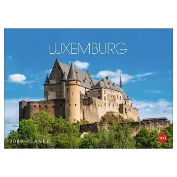 Cestování Luxemburg Planer 2026