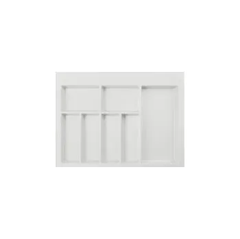 Příborník do zásuvky GTV AXISPACE vložka, pro zásuvku 700, bílá