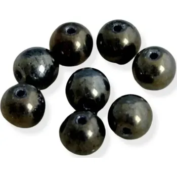 Korálek Korálky skleněné kuličky metal 6mm - 20 ks