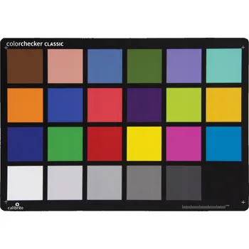 Zabezpečení domácnosti Kalibrační vzorník Calibrite ColorChecker Classic