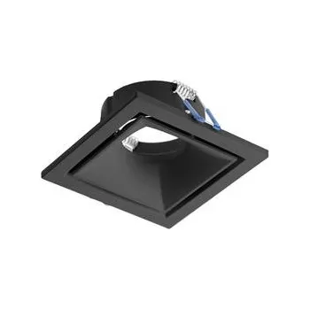 Svítidlo GTV Stropní bodové svítidlo CANNA, IP20, čtvercové, černé