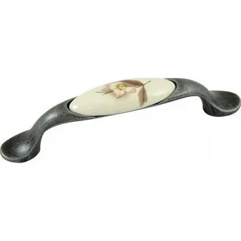 Klasická Nábytková Úchytka Rozteč 96 MM HNĚDÁ