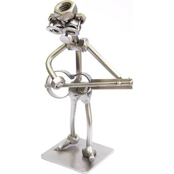 Kovová figurka - Kytarista 16 cm