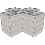 Juwel Garden LG3249 185 x 185 x 80 cm šedý