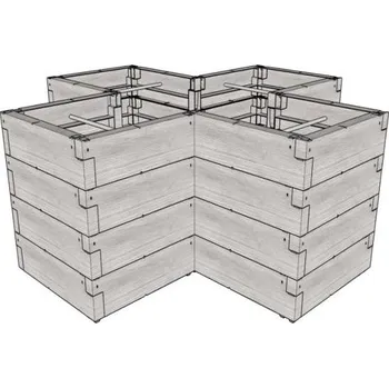 Juwel Garden LG3249 185 x 185 x 80 cm šedý