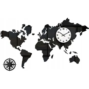 Hodiny Nástěnné hodiny ModernClock bílé 120 cm