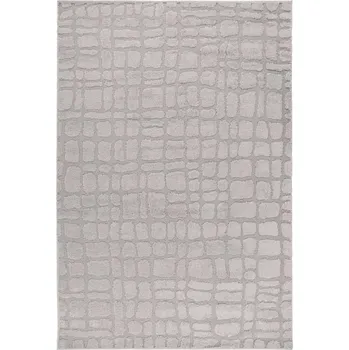 Koberec Kusový koberec Lotus 301 silver Varianta: 80x150 cm