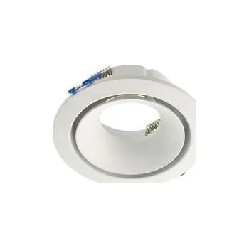 GTV Stropní bodové svítidlo CANNA, IP20, kulaté, bílé