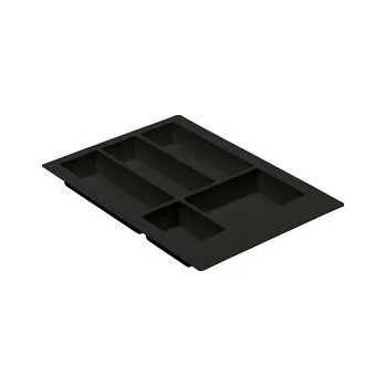 Nábytkové kování GTV AXISPACE vložka, pro zásuvku 400, černá