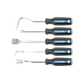 Nářadí pro automobil HOEGERT Sada stahovacích šňůrek a háčků 5 ks.