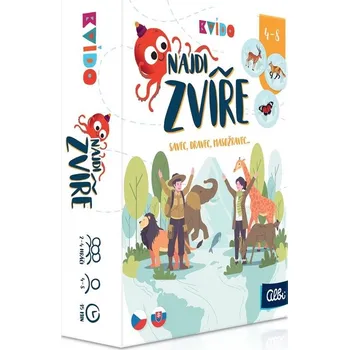 Desková hra ALBI Kvído - Najdi zvíře