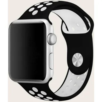 Řemínek na hodinky ČERNOBÍLÝ ŘEMÍNEK K HODINKÁM KOMPATIBILNÍ S APPLE 38/40/41 SHEIN