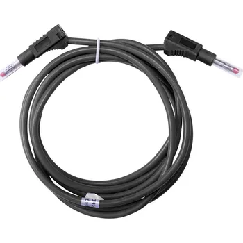 Měřicí kabel Mueller Electric BU-2323-10-36-0 měřicí kabel banánková zástrčka 4 mm banánková zástrčka 4 mm 91.4 cm černá 1 ks