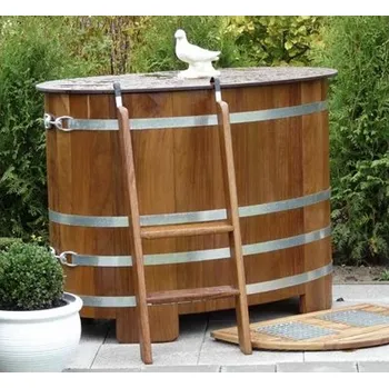 Blumenberg Kryt kádě Materiál: překližka, Rozměry káď: 122 x 72 cm (434 l)