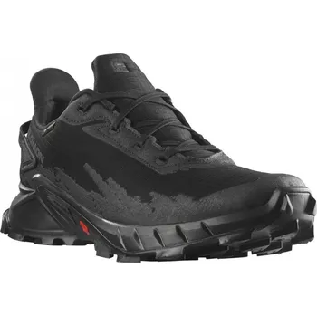 Pánská treková obuv Salomon Alphacross 5 GTX Trail pánské běžecké boty Black/Black 7 (40.7)