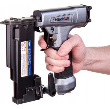 Sponkovačka Pneumatická čalounická pistole/hřebíkovačka EVERWIN pro truhláře - na sponky